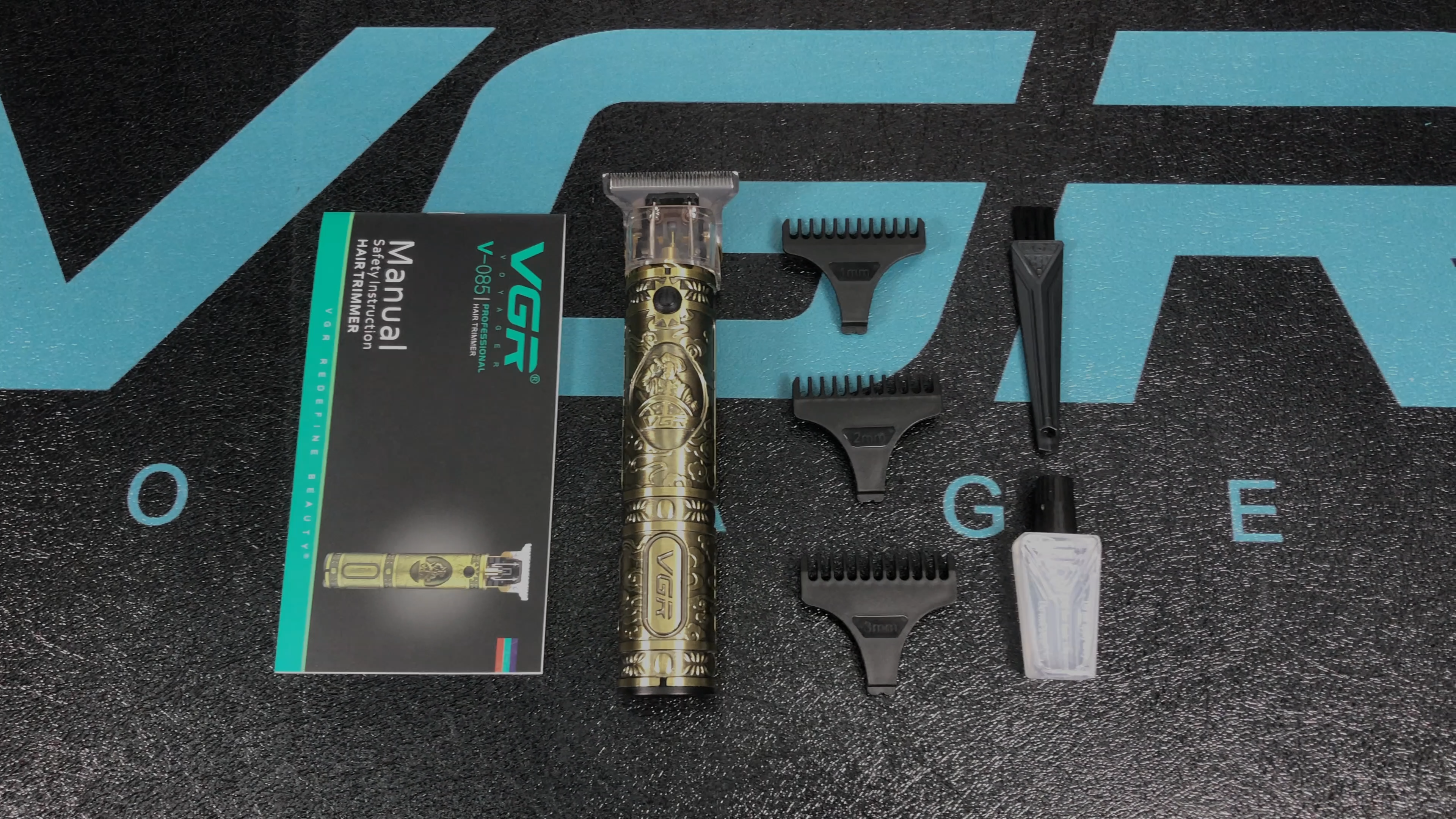 VGR V-085 T-Blade Bart Trimmer Professional wiederaufladbar schnurloses elektrisches Haar Clipper Trimmer für MEN1