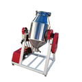 XIANGLU 304 Stainless Steel Powder Mixer for Plastics and Herbs - 55KG Capacity Cone Blender Drum Mixer Price1