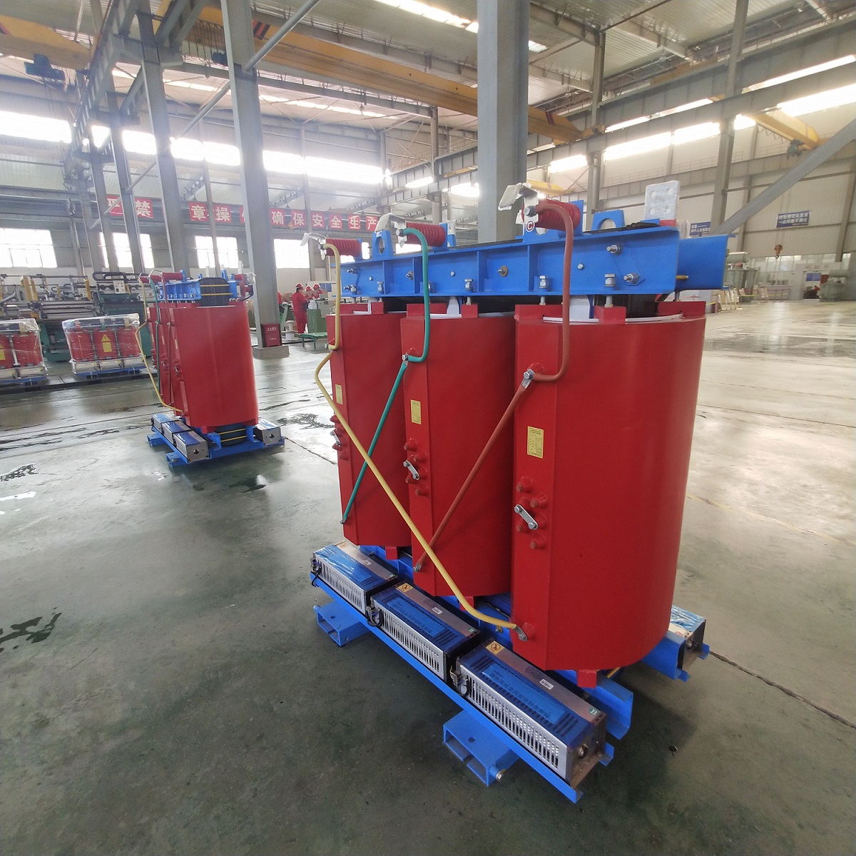 Dry type distribution power transformer