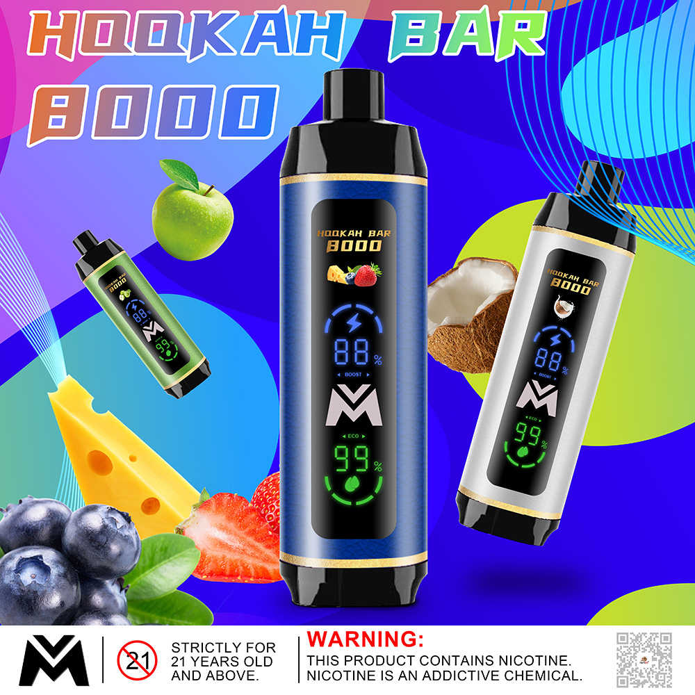 Hookah Bar Vape 8000