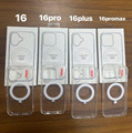 Transparent Clear Phone Cases for iPhone 16, 15, 14 Pro Max with Wireless Charging Magnetic Support1