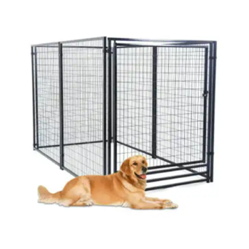 Pies metalowy ogrodzenie