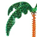 7ft Tropical LED Rope Light Palm Tree with Holographic Trunk and Fronds1