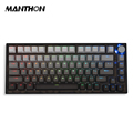 Gradient Blue/Gray/Red PBT Backlit Keycaps Kit1
