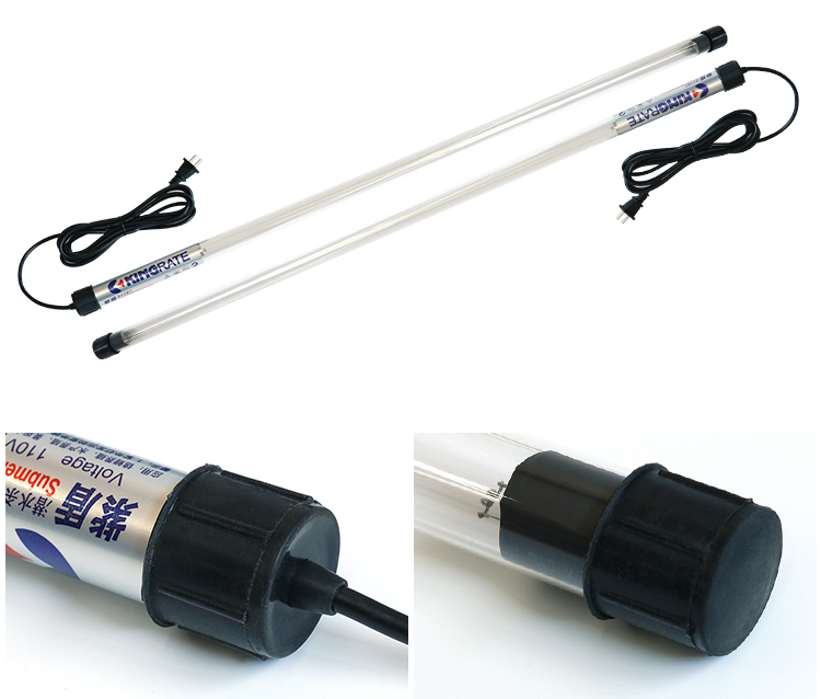 55W Submersible UVC Lamp For Aquarium Disinfection