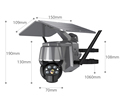 Wholesale Solar Powered WiFi CCTV Camera with Night Vision and SIM Card1
