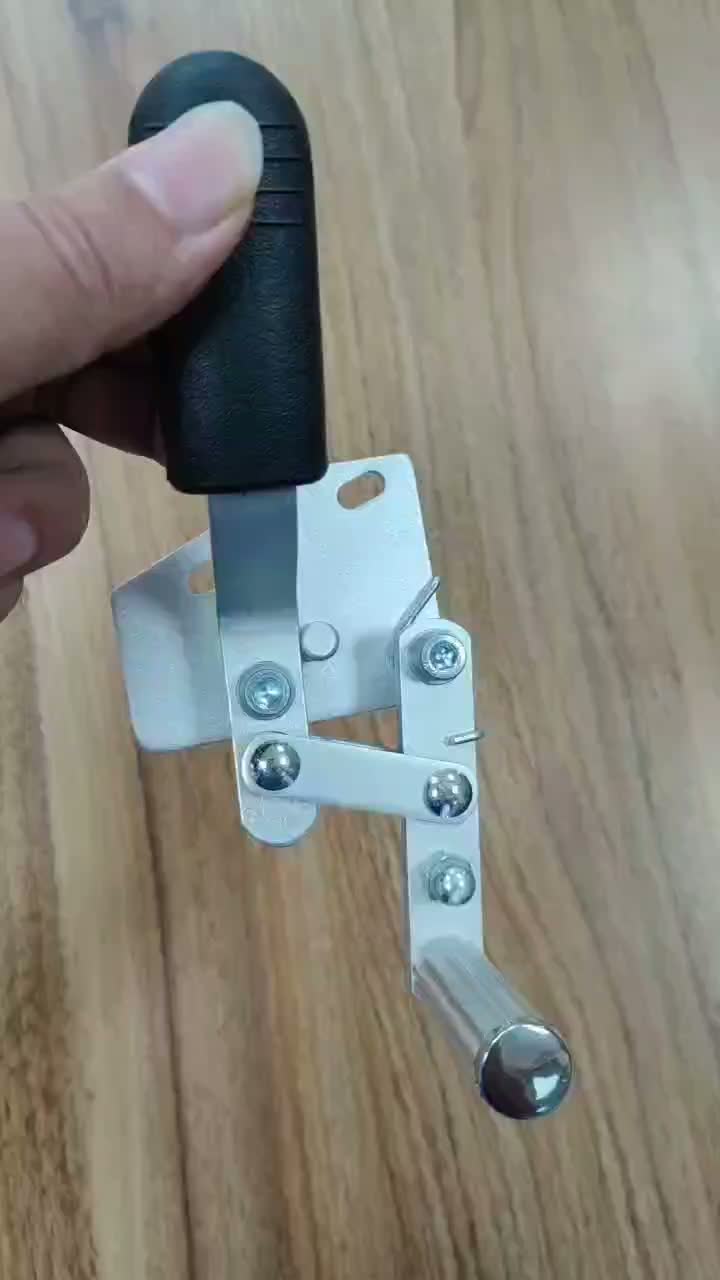 Vídeo de empurrar para travar o freio (sem poste de freio)