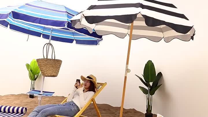 Outdoor sunshade Large sun umbrella Beach umbrella