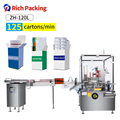 ZH-120L PVC Alu Blister Box Packing Machine Automatic Bag Sachet Bottle Cartoning Machine1