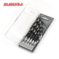 SUBORUI Custom HSS Drill Bit Set 5pcs 6542 1/4 Hex Shank for Hard Metal1