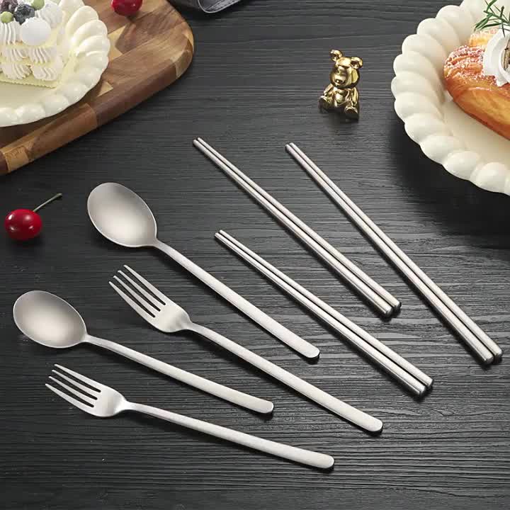 titanium spoon&fork