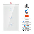 LEDEAST DS-121BW-3 3 Gang Smart WiFi Light Touch Switch1