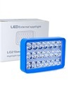 High-Power LED Work Light - 21LED 63W Motorcycle Headlight with Wide Field of View1