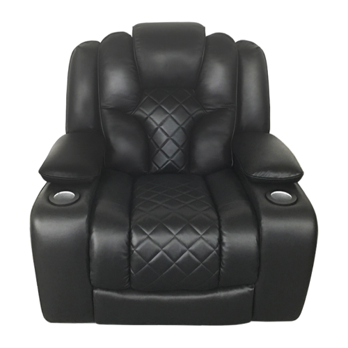 What kind of black technology does this black electric single sofa have?