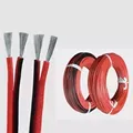Soft Silicone Fireproof Wire - Red/Black 8awg-18awg1