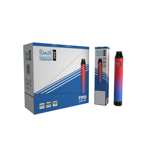 2-About RandM Tornado 600 Disponsable E-cigarette