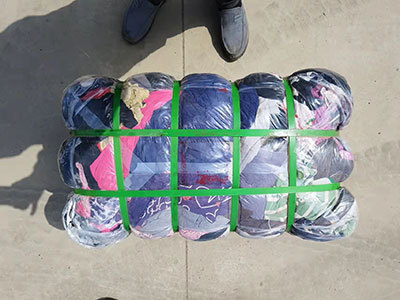 55 kg de ropa de ropa vieja