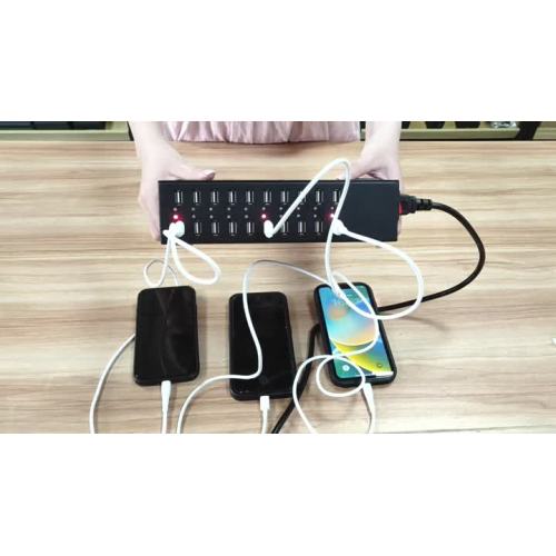 20PORT USB CHARGER WITH LIGHT