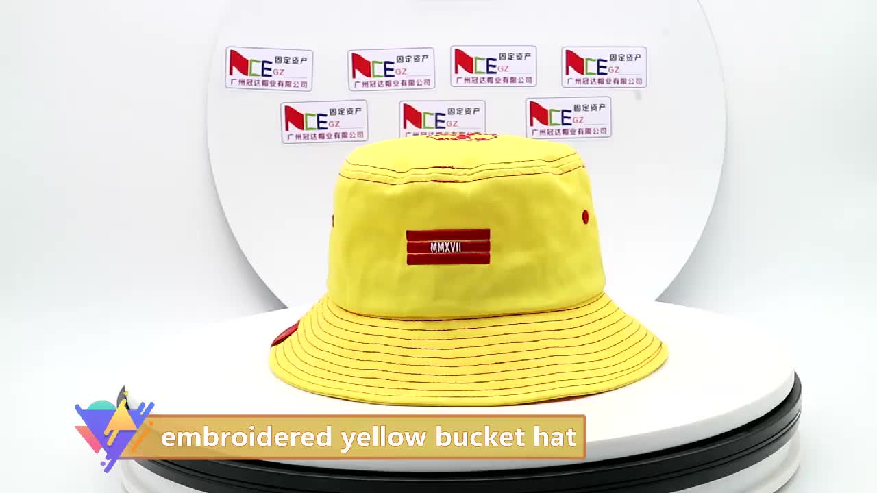 Cappello BUCEKT giallo all&#39;ingrosso
