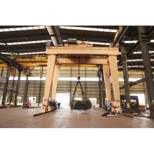 News of good news! Henan Mining contracted China Nuclear Power 100 tons double girder gantry crane successfully passed the factory acceptance