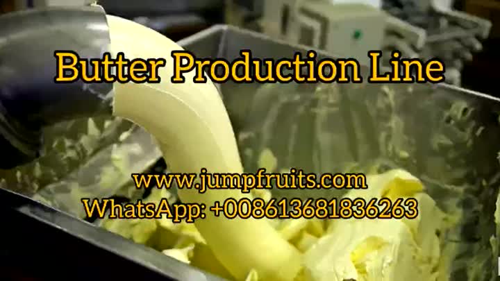 Komplette Butterproduktionslinie