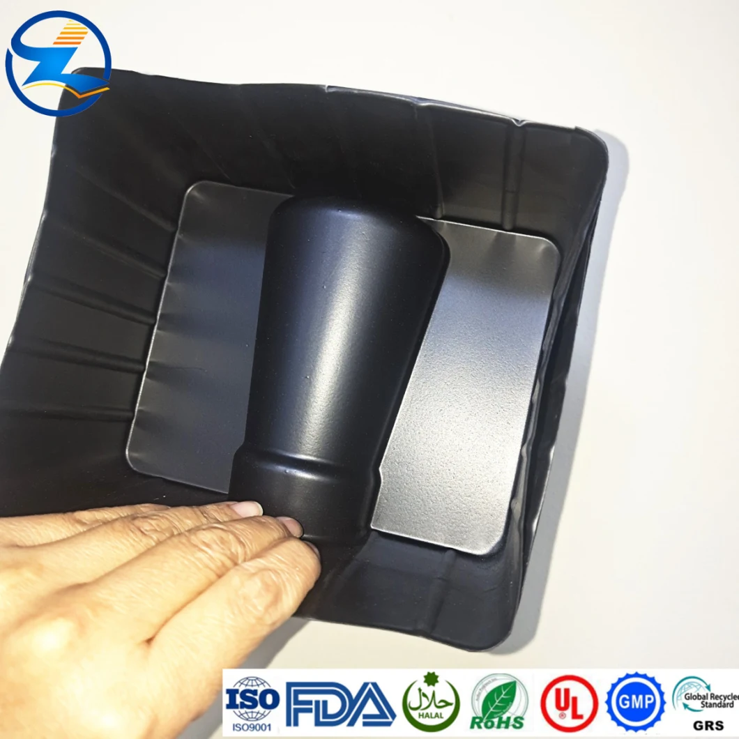 2021 Hoja de plástico HIPS granulado de poliestireno de buena calidad para película de PE y no de rendimiento + Papel Kraft + Paleta y envoltura de PE con esquina protectora