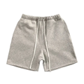 Υψηλής ποιότητας άνδρες βαμβάκι Fleece Puff Print Sports Shorts με τσέπες για MEN1