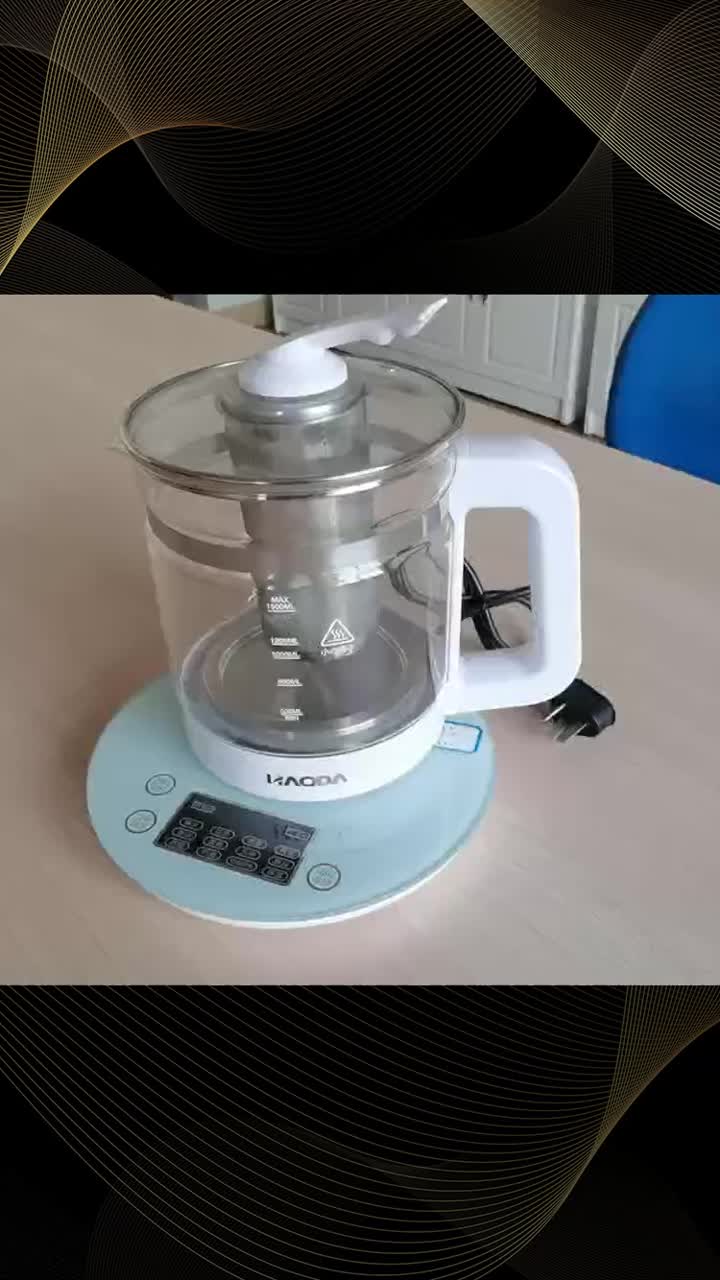 Multi-functional Electric Healthy Glass Teapot