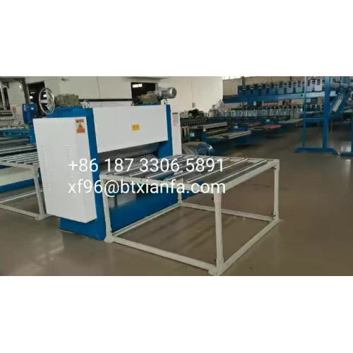 embossing-flattening-cutting machine