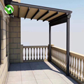 YST Factory Supplier: PVC Coated Fabric Waterproof Awning & Retractable Roofs1
