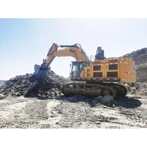 A monthly output of 7 million cubic meters, XCMG's 95-ton mining excavator wins 