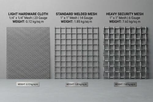 Formula per il calcolo del peso della rete metallica: una guida completa per ingegneri e team di approvvigionamento