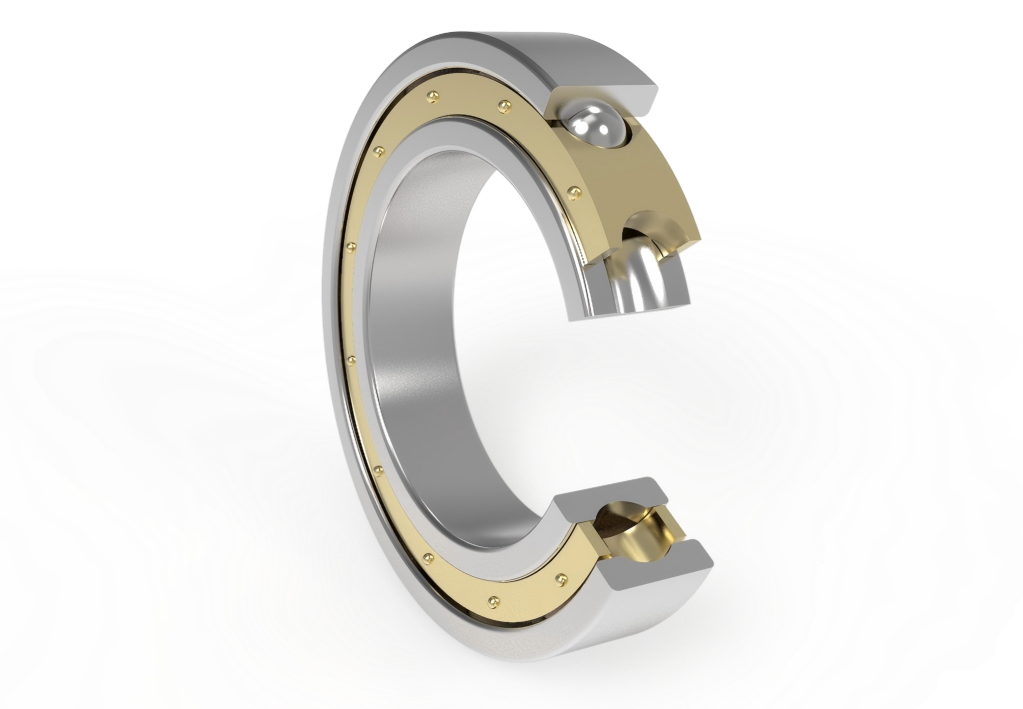 بلبرینگ شیار عمیق تک ردیفی