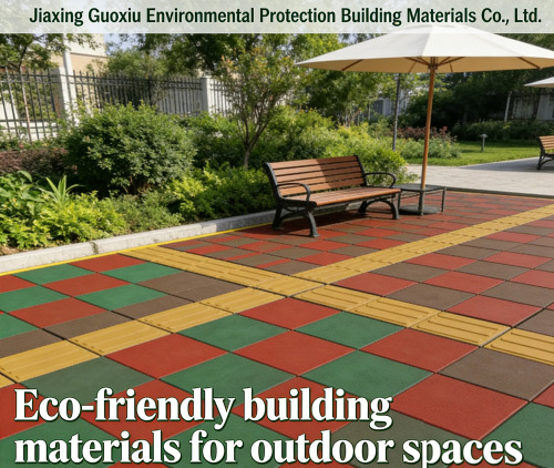 بلاط رصف ملون صديق للبيئة وقابل للنفاذ للمناظر الطبيعية الخارجية