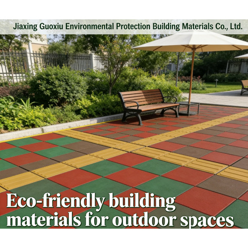 بلاط رصف ملون صديق للبيئة وقابل للنفاذ للمناظر الطبيعية الخارجية