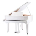 New Arrival Spyker HD-W152 Digital White Baby Grand Piano for Hotel/Bar/Villa1