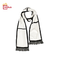 Customizable Winter Fleece Scarves with 6 Photo Panels for Sublimation Printing1
