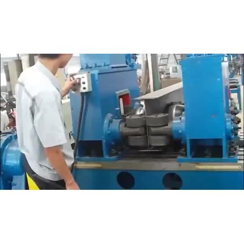 H beam flange straightening machine