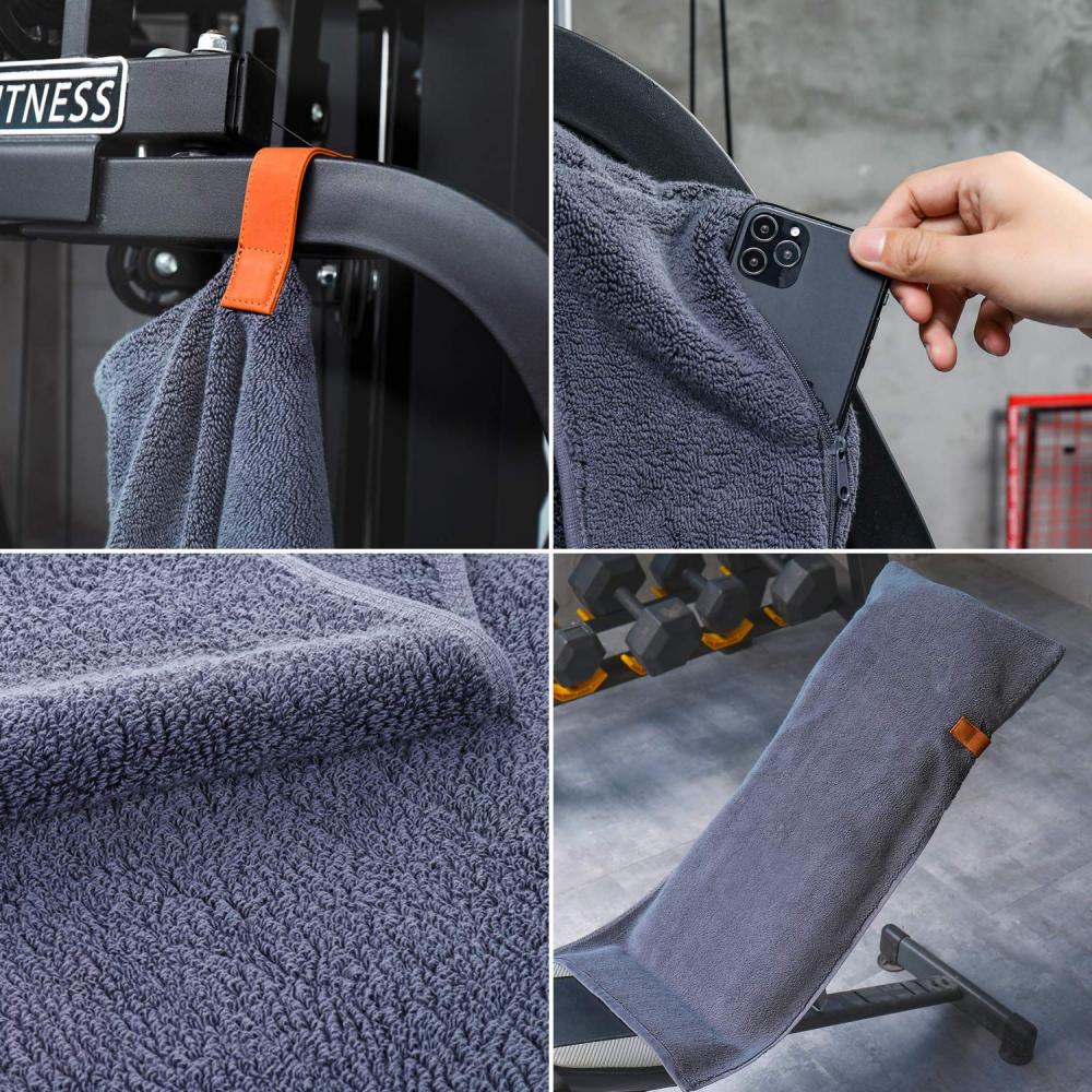 Gym Bench Towels With Pocket