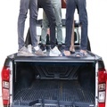 Aluminum Retractable Tonneau Cover for 4X4 Trucks - Roller Lid with Lock Hand-Pull Truck Bed for RANGER1