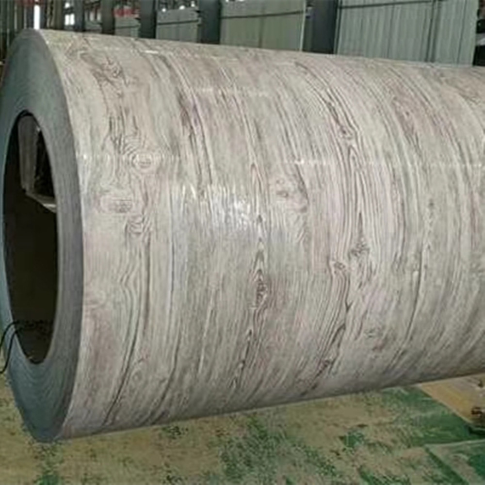 Aluminium Keluli Warna Kayu Kelabu 3D