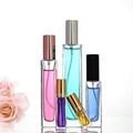 High Appearance Level Quality 10ml 30ml 50ml Spray Tall Long Glass Perfume Sample Bottle Cosmetic Packaging Bottle1