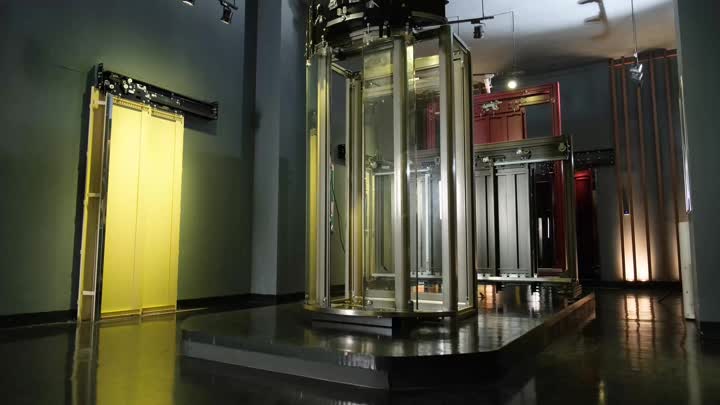 Glass Door Elevator