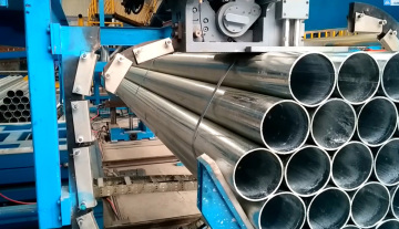 Auto Steel Pipe Bundling Packaging Line