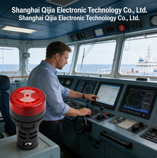 Indicador de alarma visual audible LED rojo