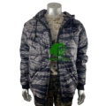Black Tiger Stripe BTS Camo Woobie Hoodie Zipper Pullover Jacket1