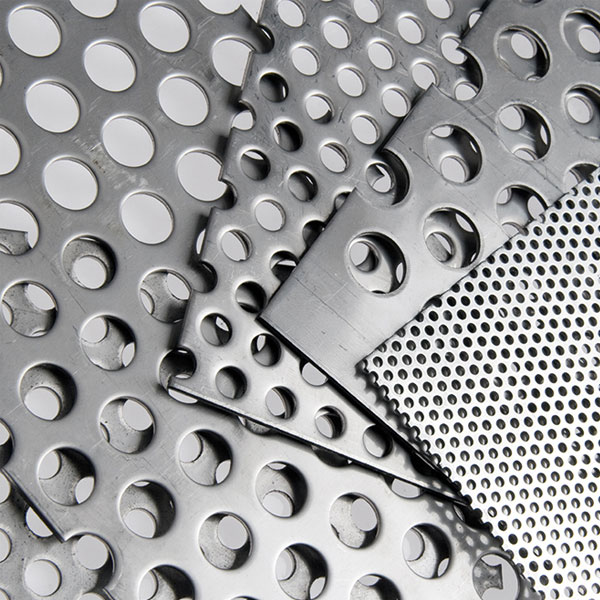 Perforated metal mesh