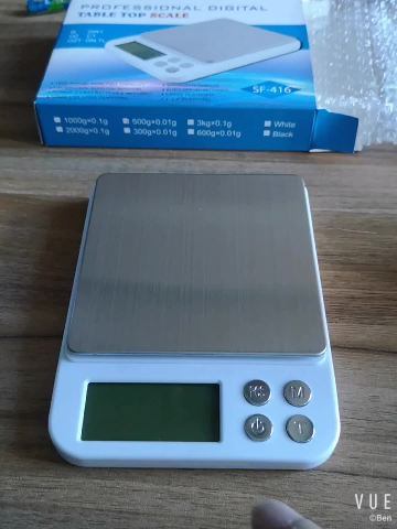 SF-416 High Precision Portable Electronic White digital pocket scale1