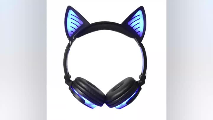 bluetooth cat ear headphone