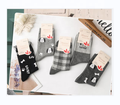 Wholesale Autumn And Winter Vintage Embroidered Cotton Socks Women Combed Cotton cute Cotton Women's socks1